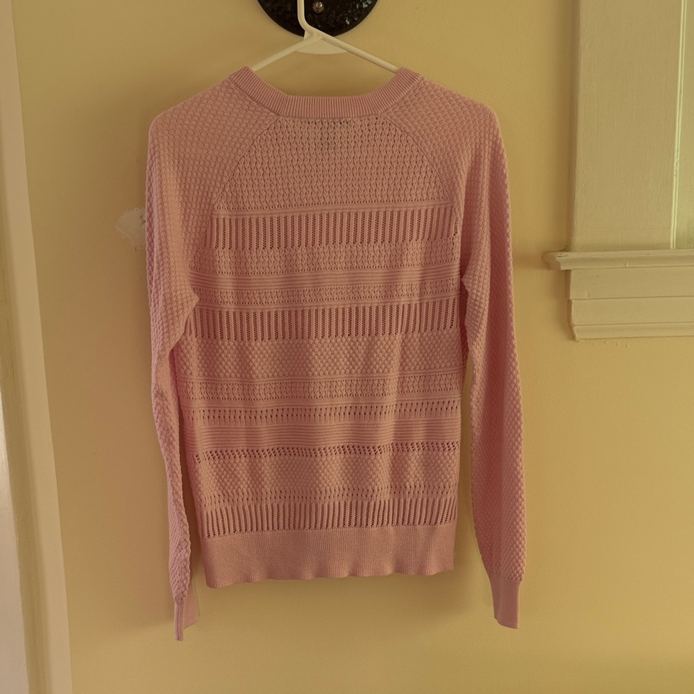 Pink Knit Sweater - Picture 2 of 4